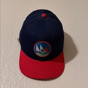 Pink Navy and Red Cap